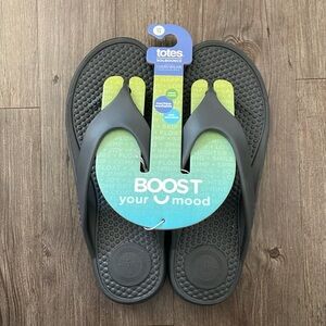 Totes Mens Solbounce Flip Flops Size 11